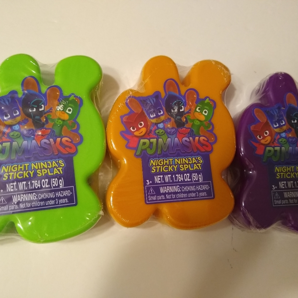 PJ Masks Night Ninja Sticky Splat Slime